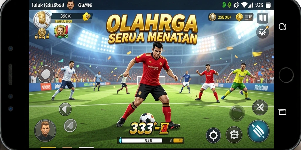Tampilan menarik dan dinamis dari gameplay 333I yang menegangkan.