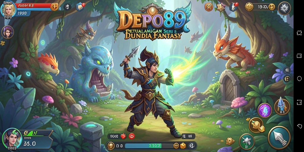Cuplikan gameplay DEPO89 yang mengasyikkan dan penuh petualangan.