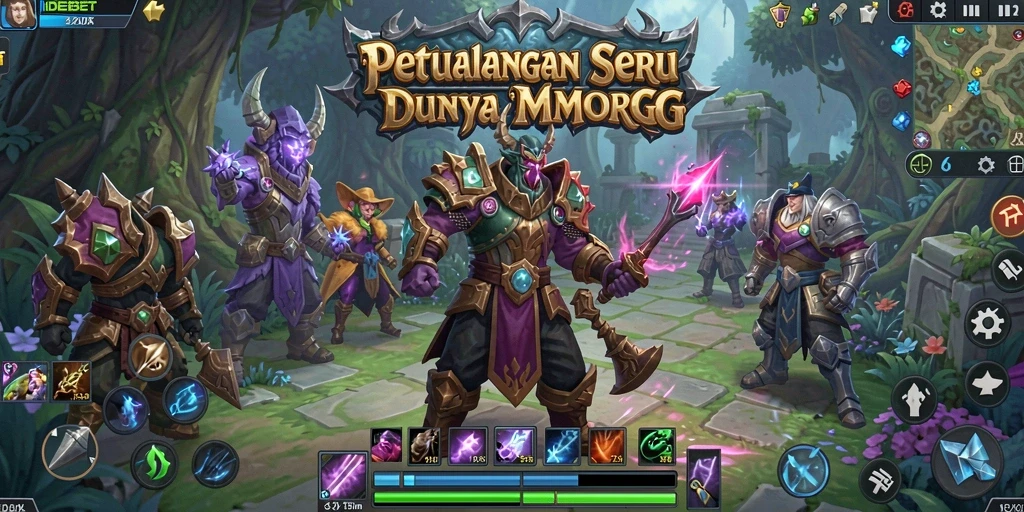 Tampilan gameplay menakjubkan di IDEBET, penuh aksi dan petualangan.