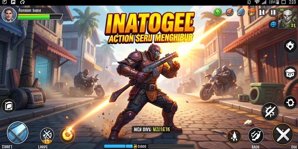 Skrinsut gameplay INATOGEL yang penuh aksi dan seru.