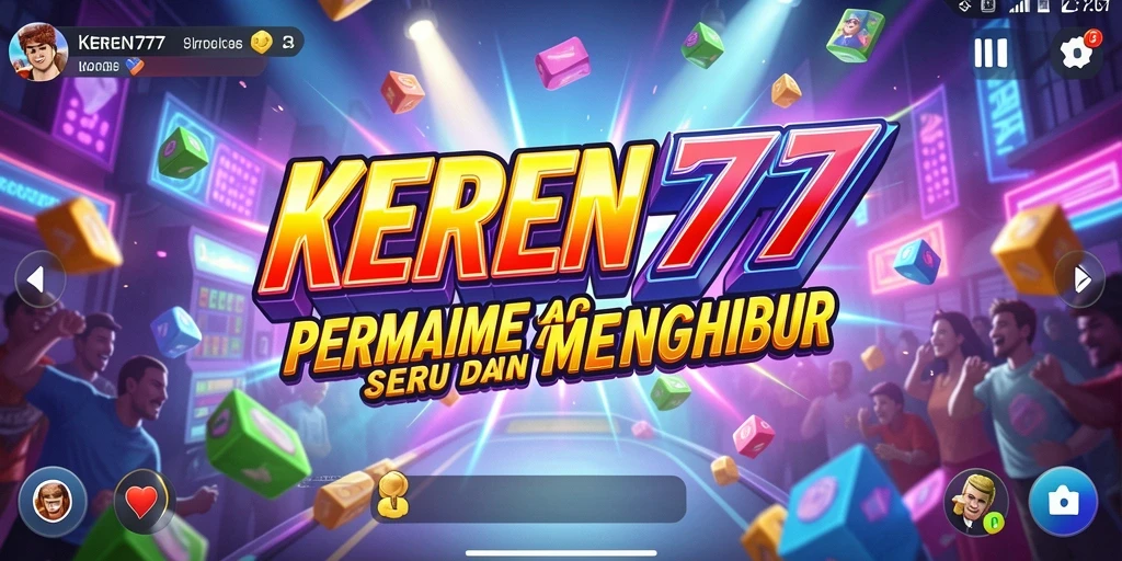 Tampilan gameplay KEREN777 yang menarik dan seru.