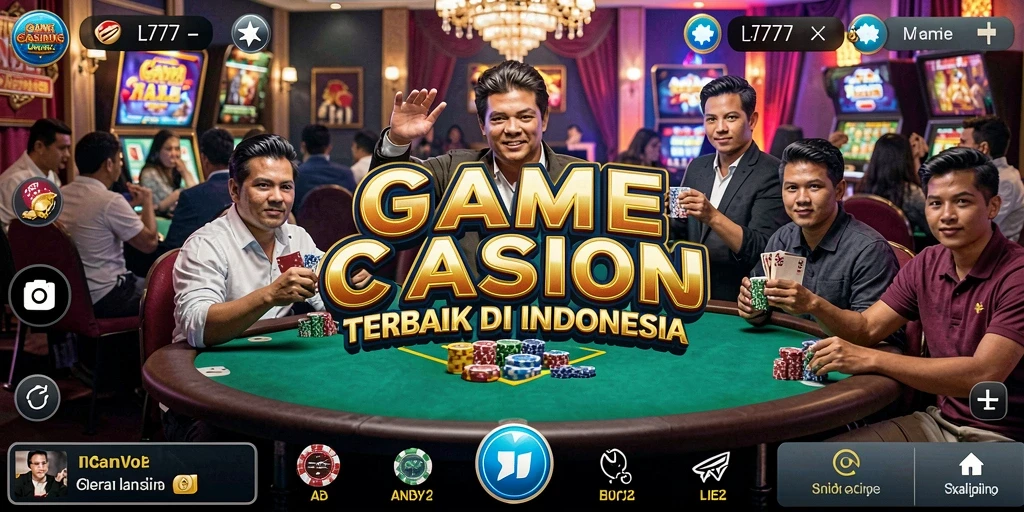 Tampilan gameplay seru dan interaktif saat bermain Live Casino di L777.