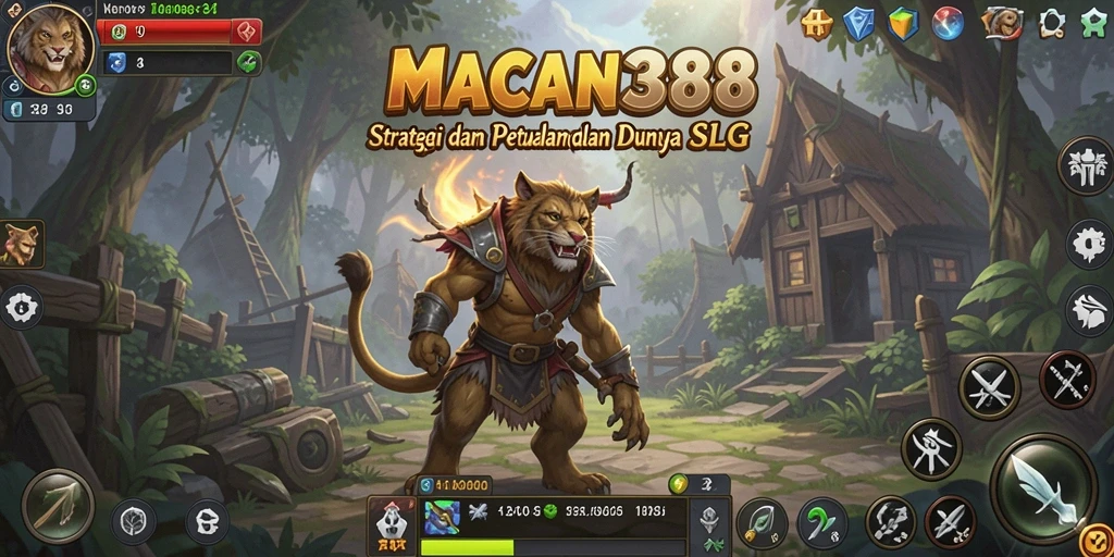Screenshot gameplay <strong>MACAN388</strong> menunjukkan pertempuran strategis yang intens.