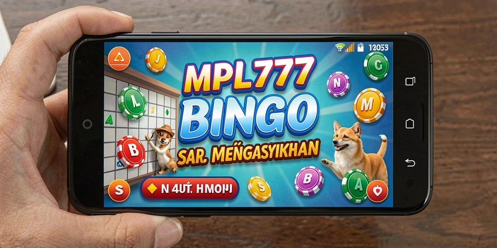 Tampilan gameplay seru dalam MPL777 menampilkan keseruan bermain Bingo.