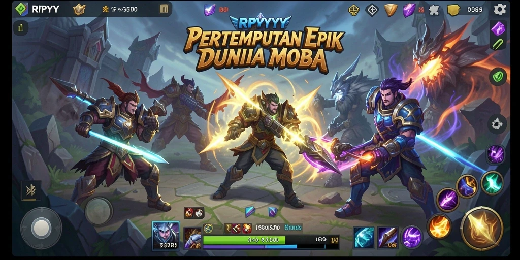 Tampilan menarik dari gameplay RPYYY yang seru.