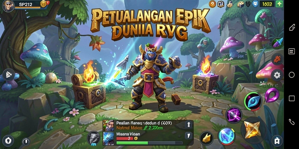 Tangkapan layar menunjukkan aksi pertarungan mendebarkan dalam SP212.